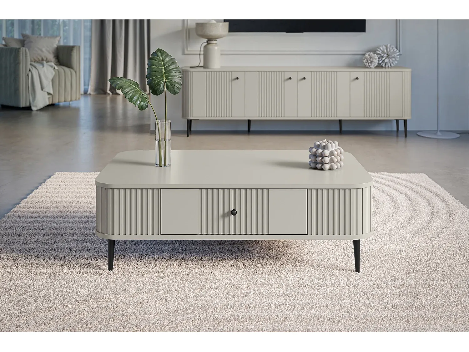 Wohnzimmer und Flur,Wohnzimmermöbel,Couchttisch nicht ausziehbar-Nestaviroa
