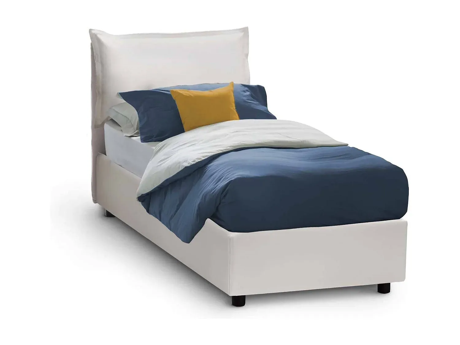 Schlafzimmer,Bereich Bett,Bett mit Bettkasten-Nestaviroa