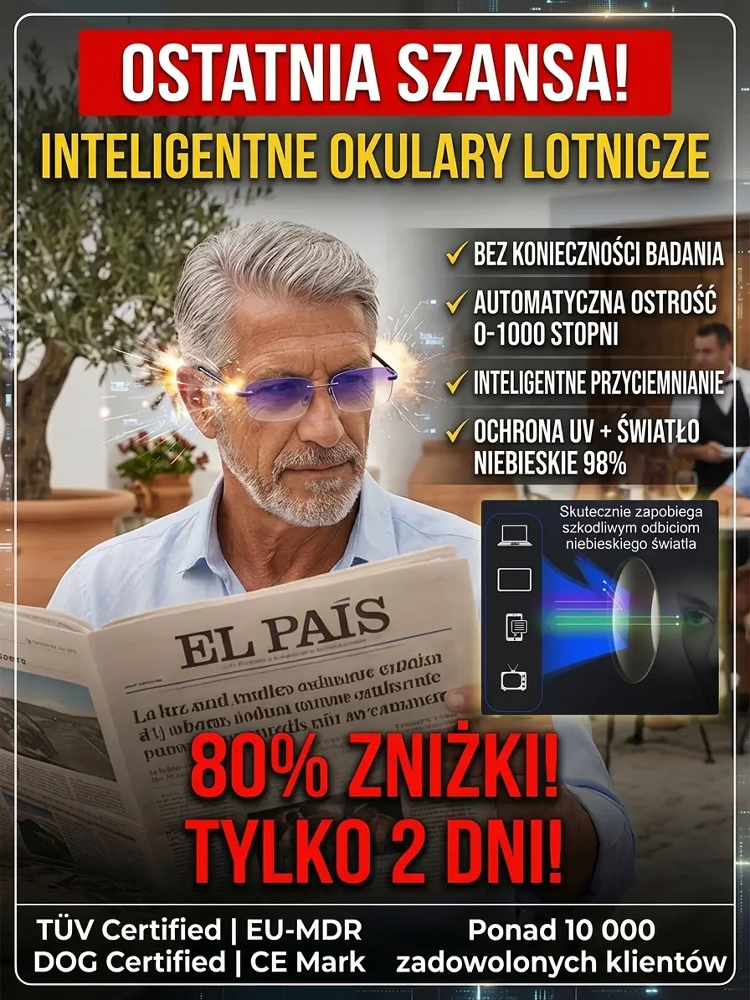 [-80%] Inteligentne Wielofunkcyjne Okulary do Czytania – Płatność przy Odbiorze