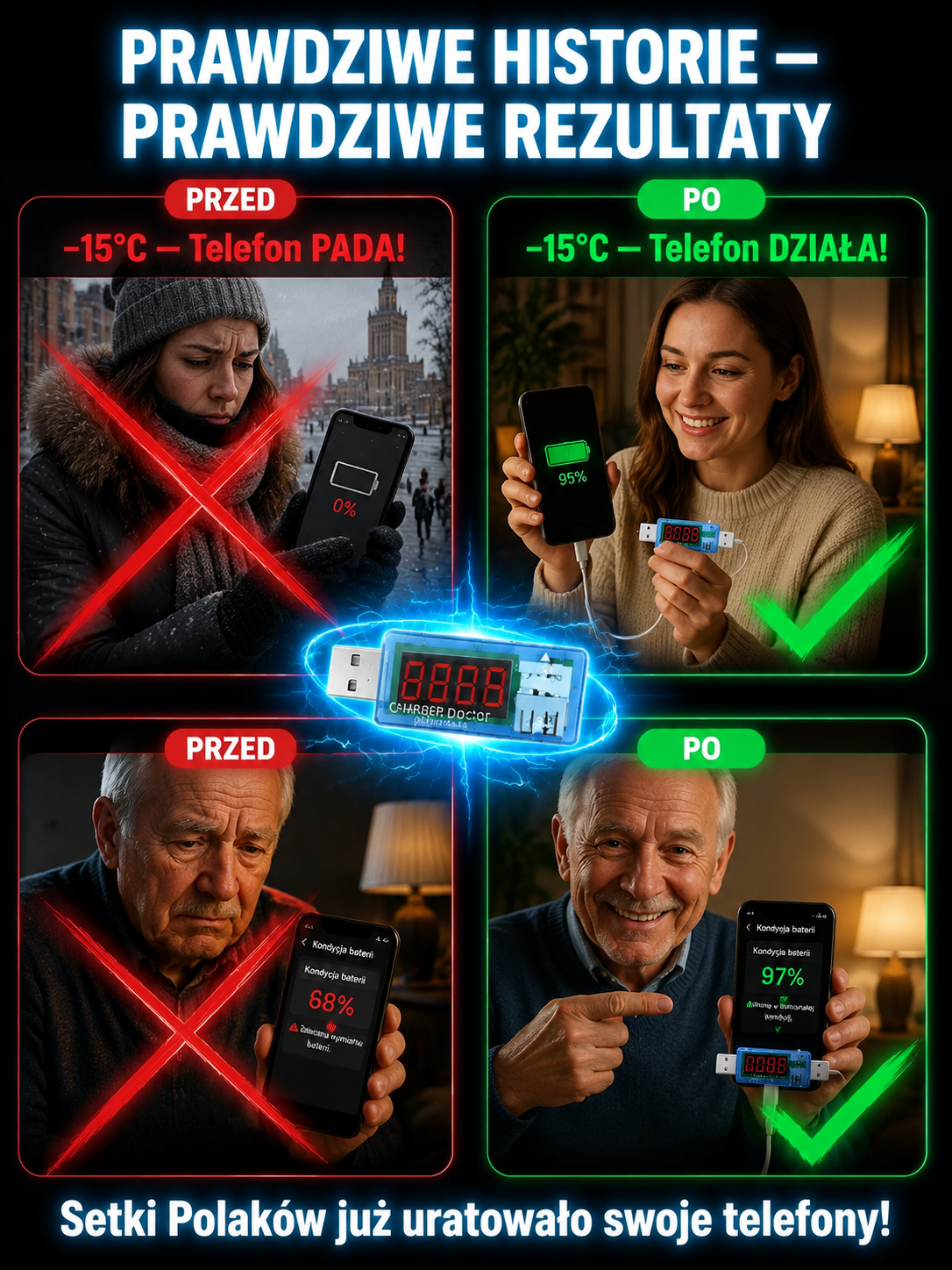 Inteligentny Optymalizator Baterii [-50%] Koniec z Szybkim Rozładowywaniem, Oszczędź na Serwisie! [Płatność przy odbiorze]