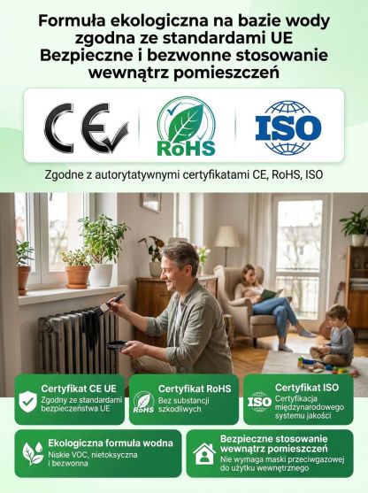 Czarna Wodna Farba do Metalu 2w1 – Bez Szlifowania na Rdzę