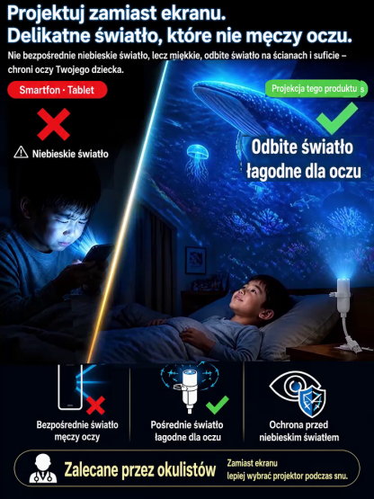 🌊Magiczny Projektor Oceanu – Twój Prywatny Sen + Rabaty -50% i Darmowa Dostawa!