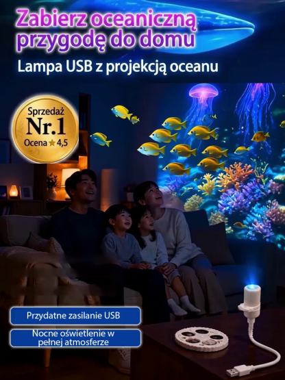 🌊Magiczny Projektor Oceanu – Twój Prywatny Sen + Rabaty -50% i Darmowa Dostawa!