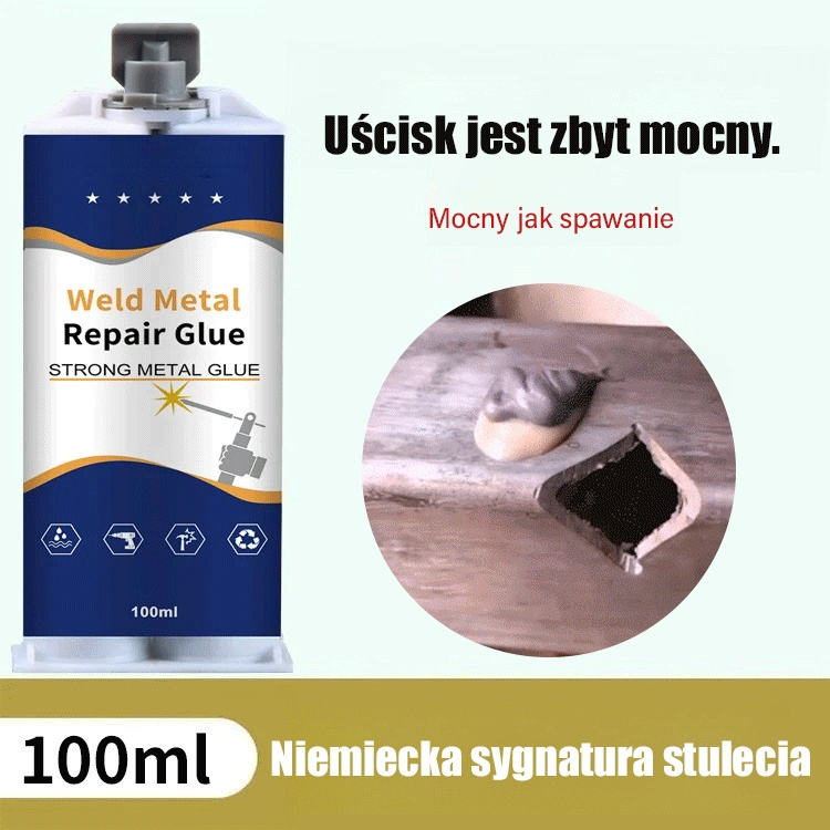 【Hit w Polsce】Klej Epoksydowy Do Metalu – Zamiast Spawania