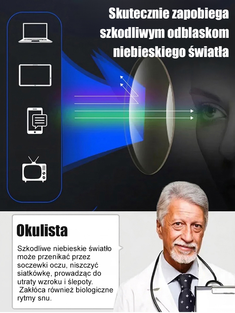 [-80%] Inteligentne Wielofunkcyjne Okulary do Czytania – Płatność przy Odbiorze