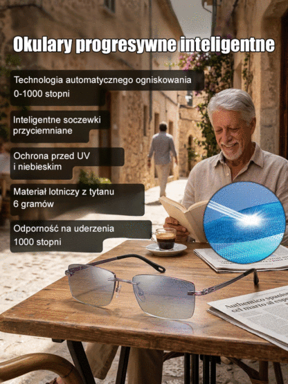 [-80%] Inteligentne Wielofunkcyjne Okulary do Czytania – Płatność przy Odbiorze