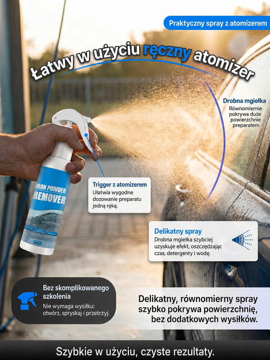 💣 Niemiecki Zestaw do Usuwania Rdzy (Spray + Gąbka) | Likwidacja -50%