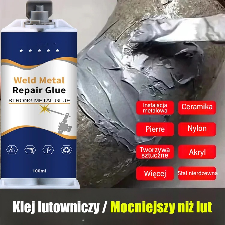 【Hit w Polsce】Klej Epoksydowy Do Metalu – Zamiast Spawania