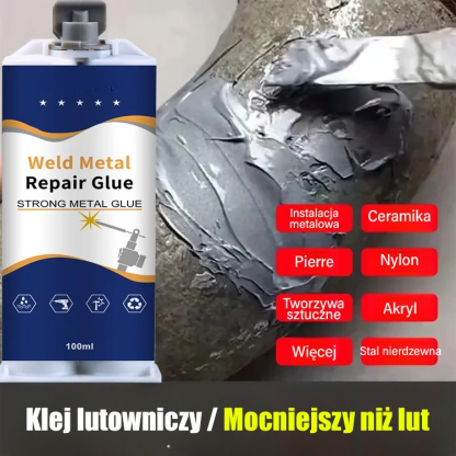 【Hit w Polsce】Klej Epoksydowy Do Metalu – Zamiast Spawania