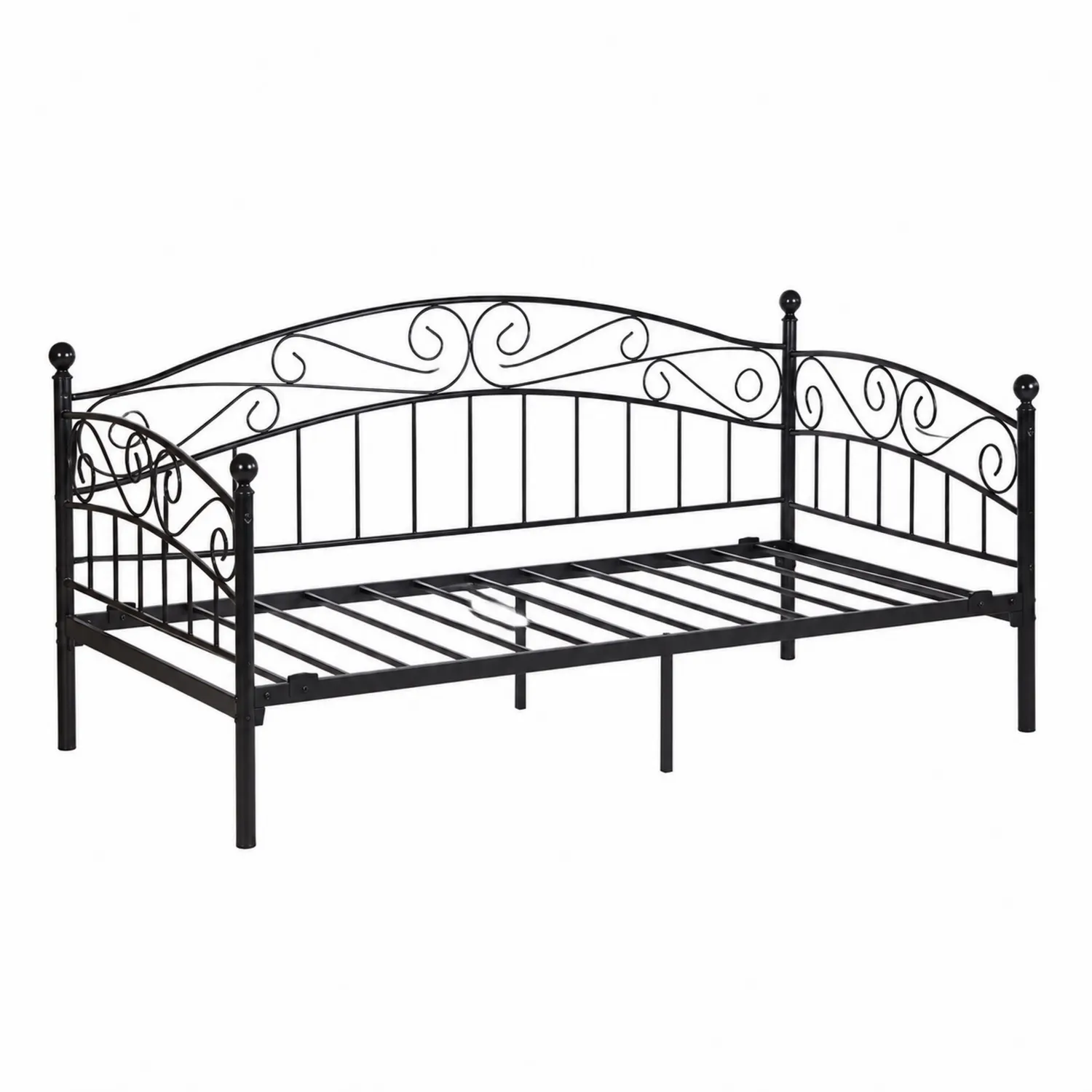 Letto Daybed in Metallo Nero