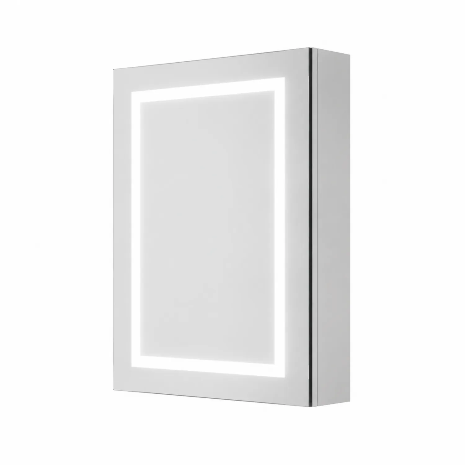 Specchiera da bagno LED con vetro temperato 80x60 cm