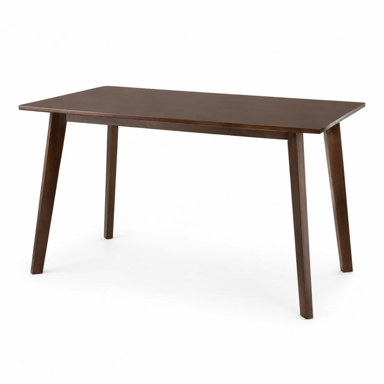 Tavolo da pranzo in legno di noce 150x80x75 cm