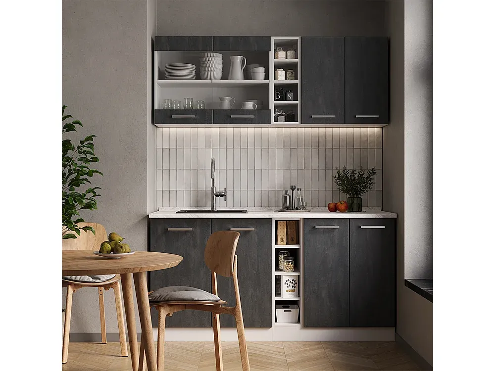 Esszimmer und Küche,Küche,Küchenzeile-COZYAVENA