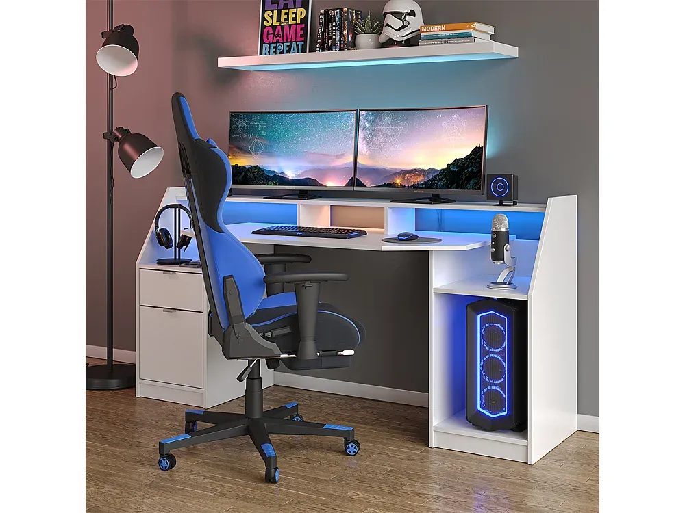 Büro,Bereich Büromöbel,Gaming-Schreibtisch-COZYAVENA