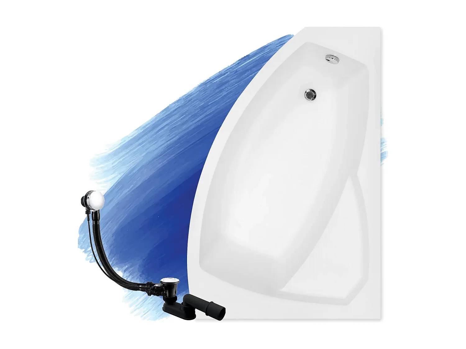 Badezimmer,Bereich Badewanne,Badewanne (Standard)-COZYAVENA