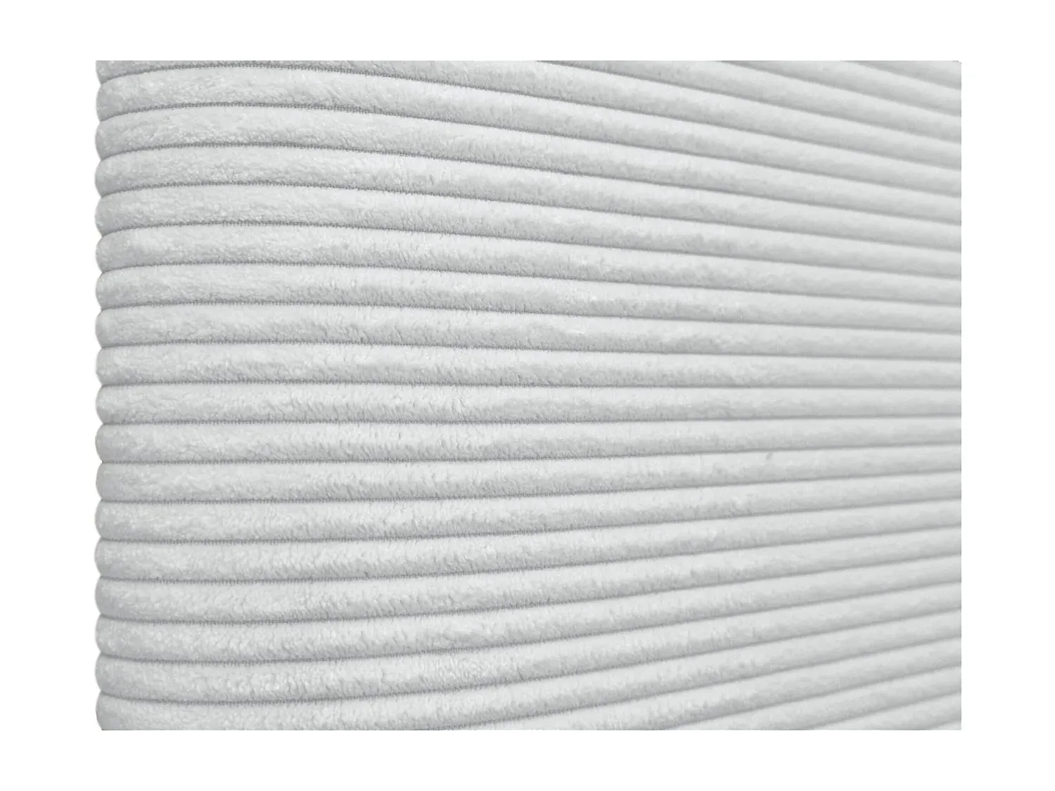 Gepolstertes Kopfteil 160x105 im Samtlook mit Bettbeinen – Beige-COZYAVENA