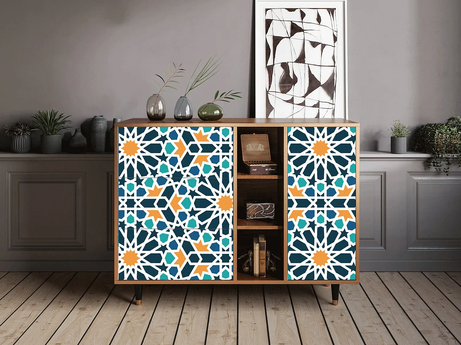Esszimmer und Küche,Esszimmermöbel,Sideboard-COZYAVENA