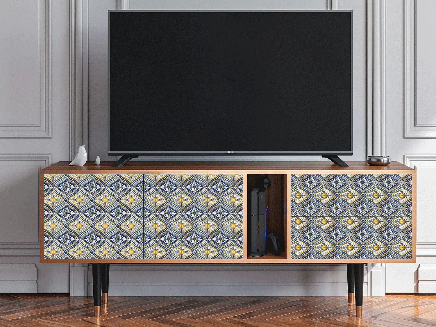 Wohnzimmer und Flur,Wohnzimmermöbel,TV-Board-COZYAVENA