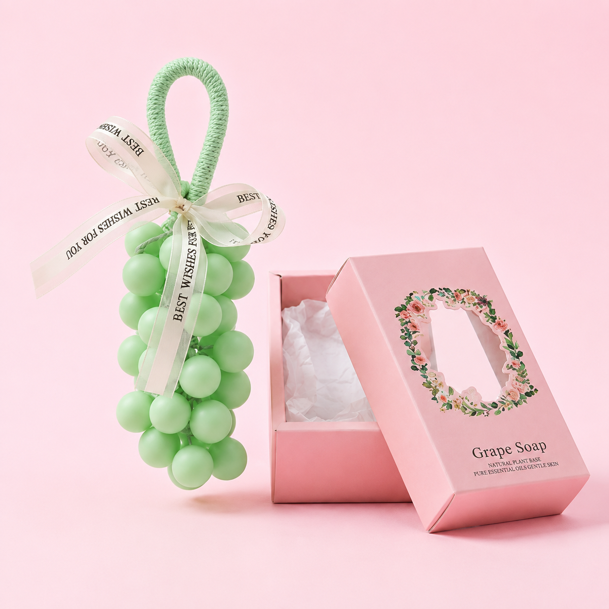 🍇 Realistic Grape Shaped Scented Soap