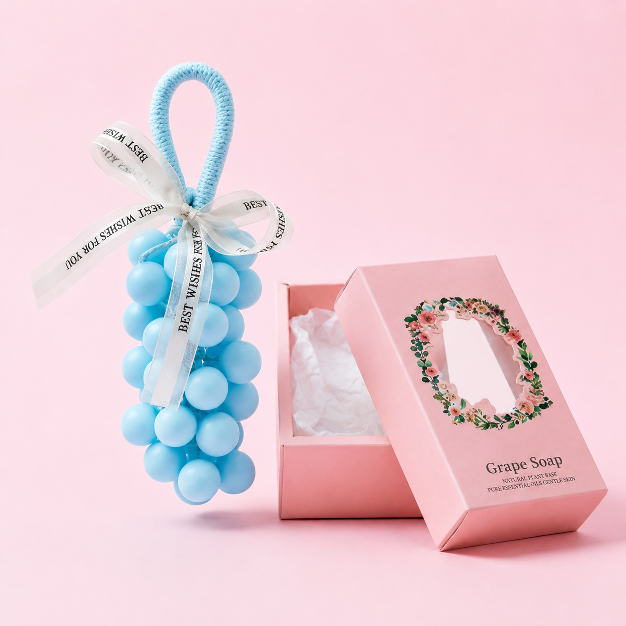🍇 Realistic Grape Shaped Scented Soap