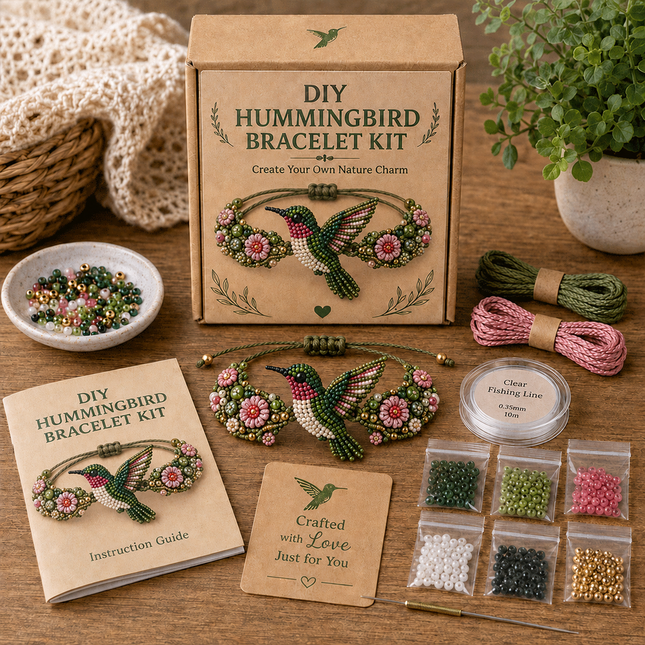 DIY Animal Beaded Bracelet Kit – Make a Cute Bracelet by Hand