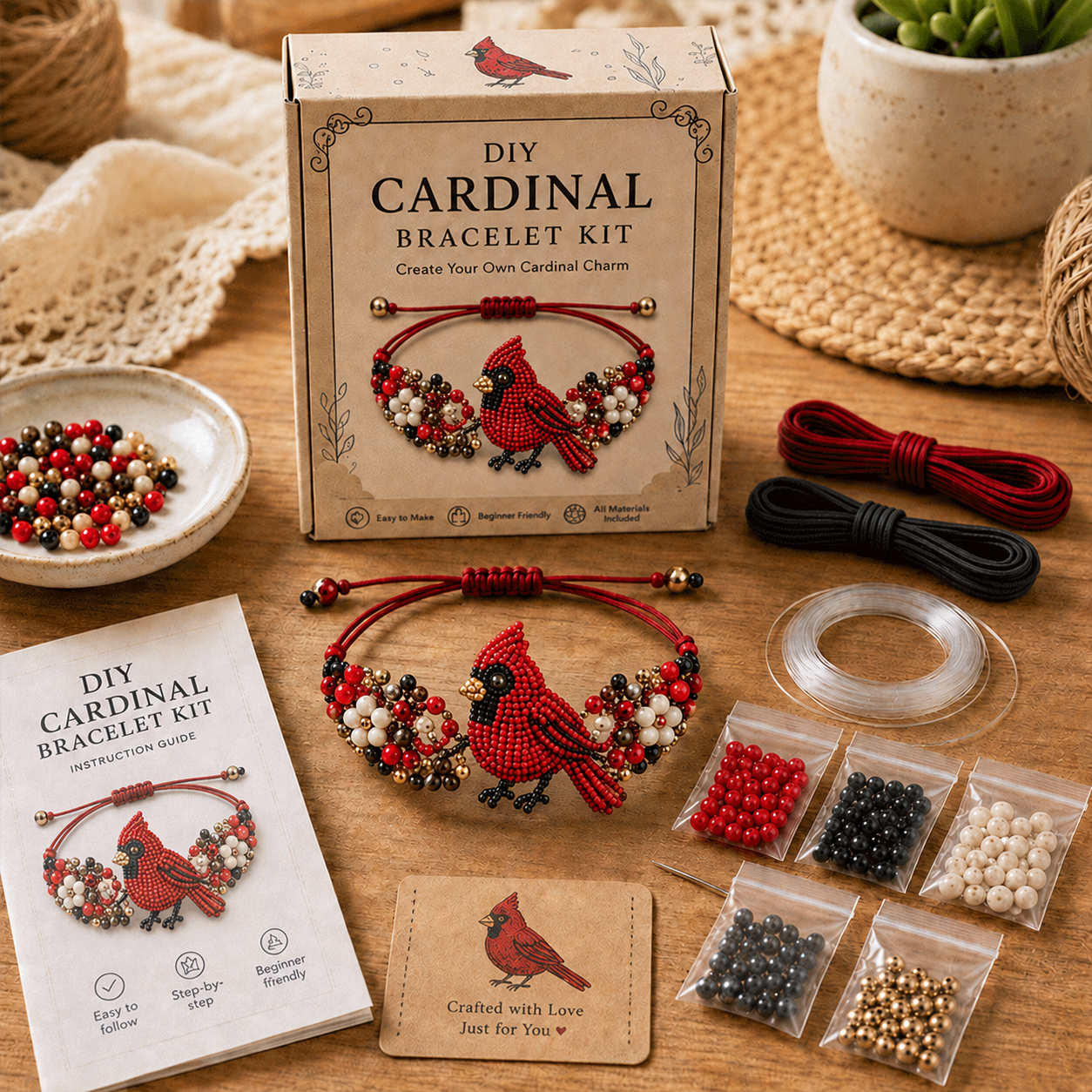 DIY Animal Beaded Bracelet Kit – Make a Cute Bracelet by Hand