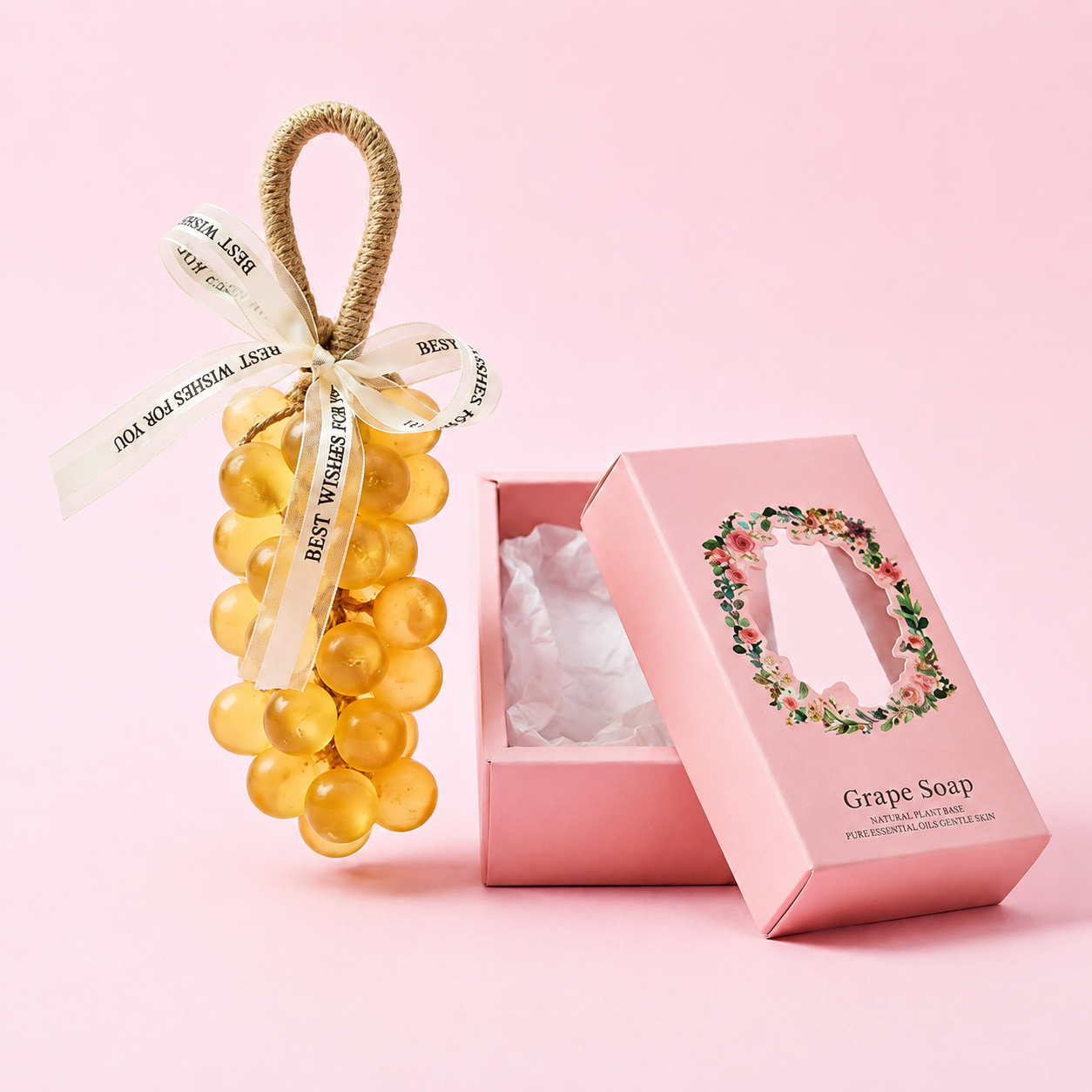 🍇 Realistic Grape Shaped Scented Soap
