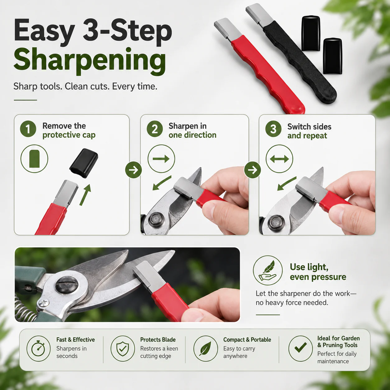 2 Count Professional Kitchen Knife Sharpener