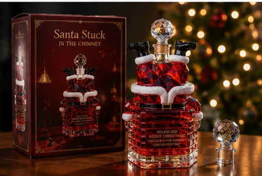 Santa Got Stuck. Your Whiskey Didn't. 🎅🥃