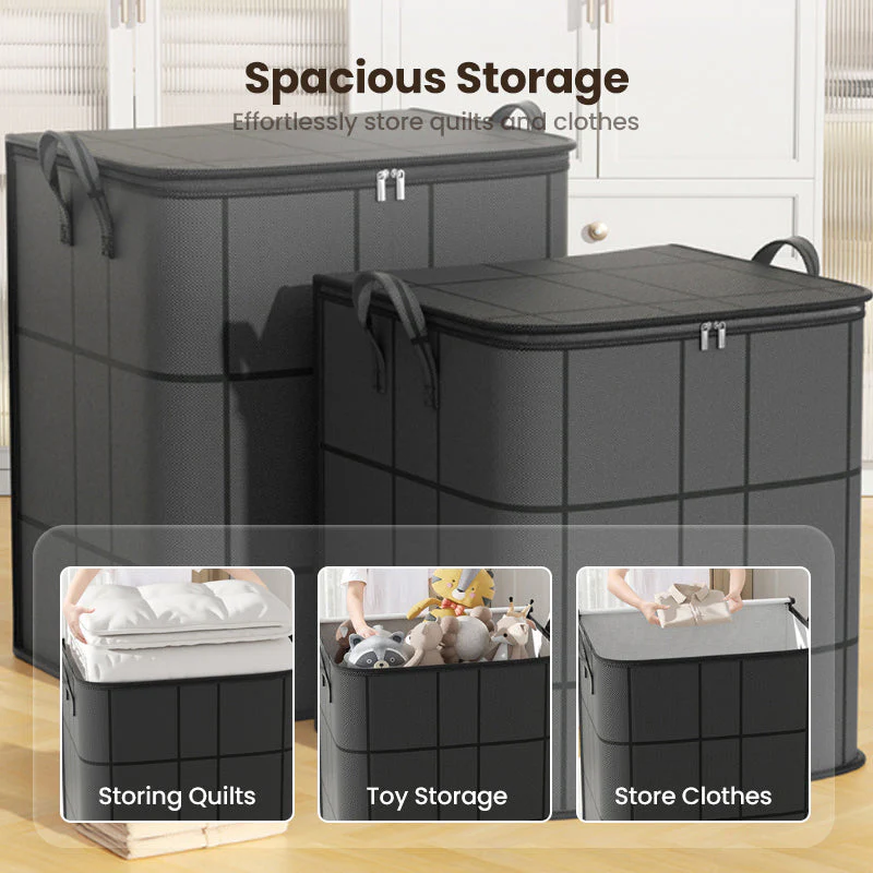 💥50% OFF Factory Clearance –📦Foldable Storage Tote – Waterproof, Dustproof, Big & Portable 🌟
