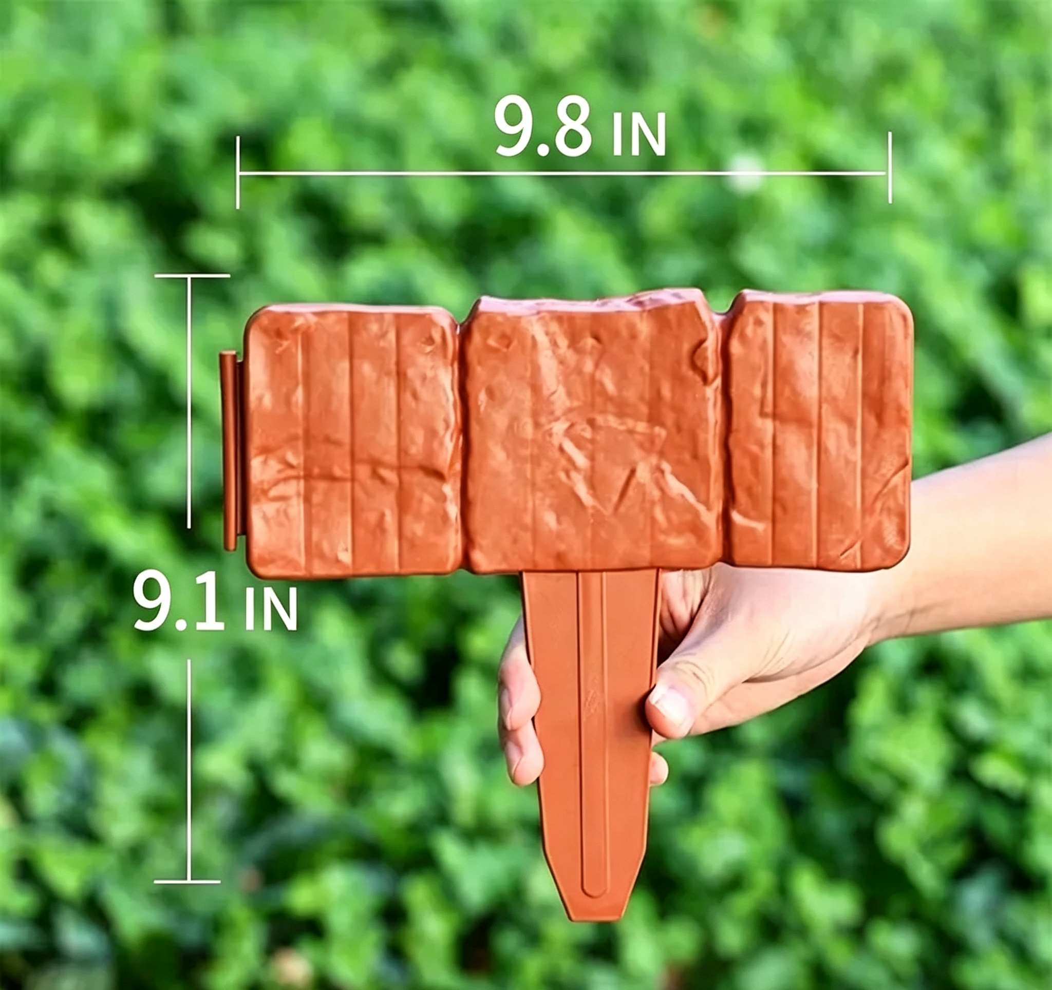 🧱 Faux-Stone Garden Fence – Easy DIY installation; achieve a premium garden look without real stone 🌿✨❤️ Over 2,000 sold