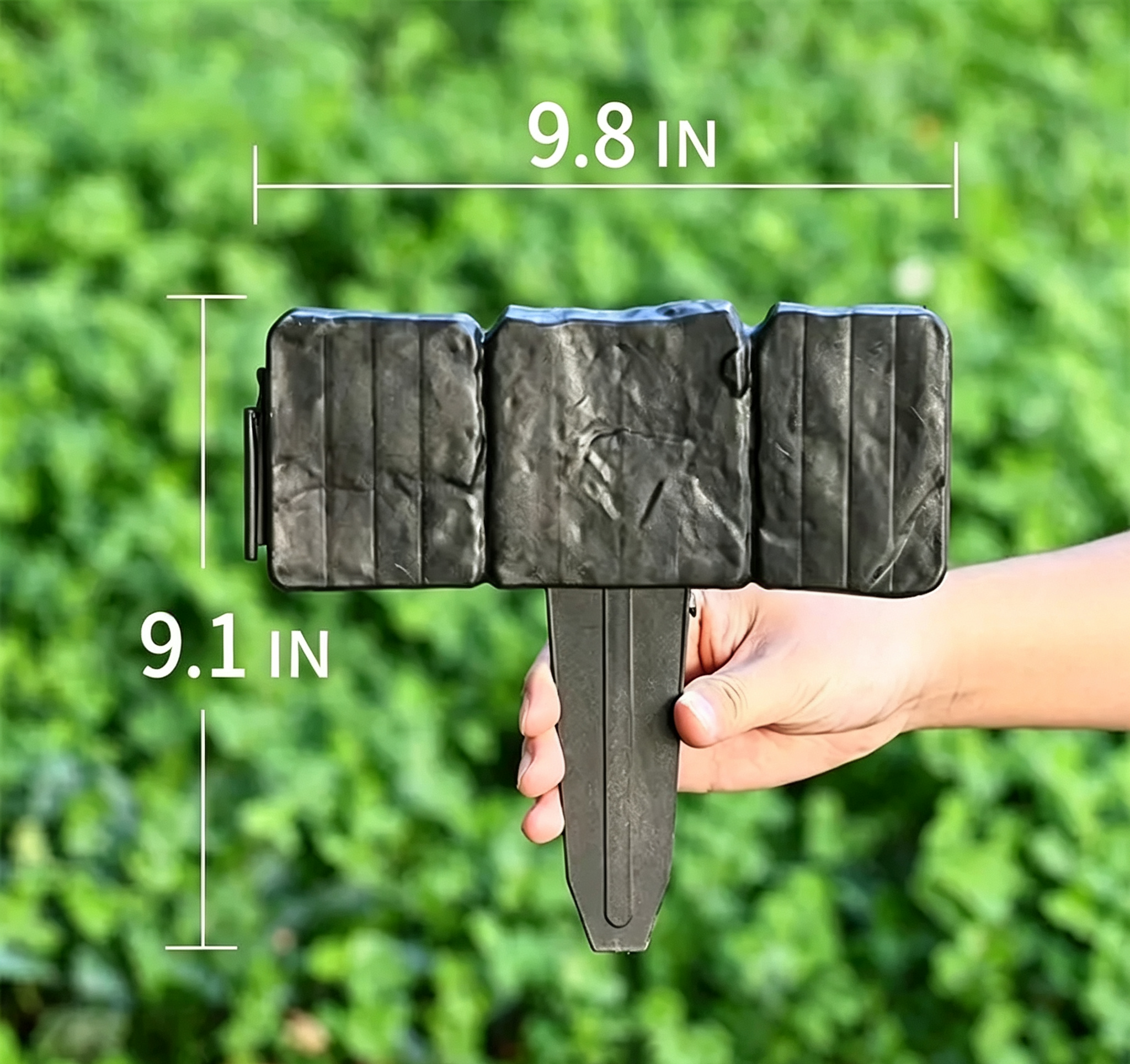 🧱 Faux-Stone Garden Fence – Easy DIY installation; achieve a premium garden look without real stone 🌿✨❤️ Over 2,000 sold