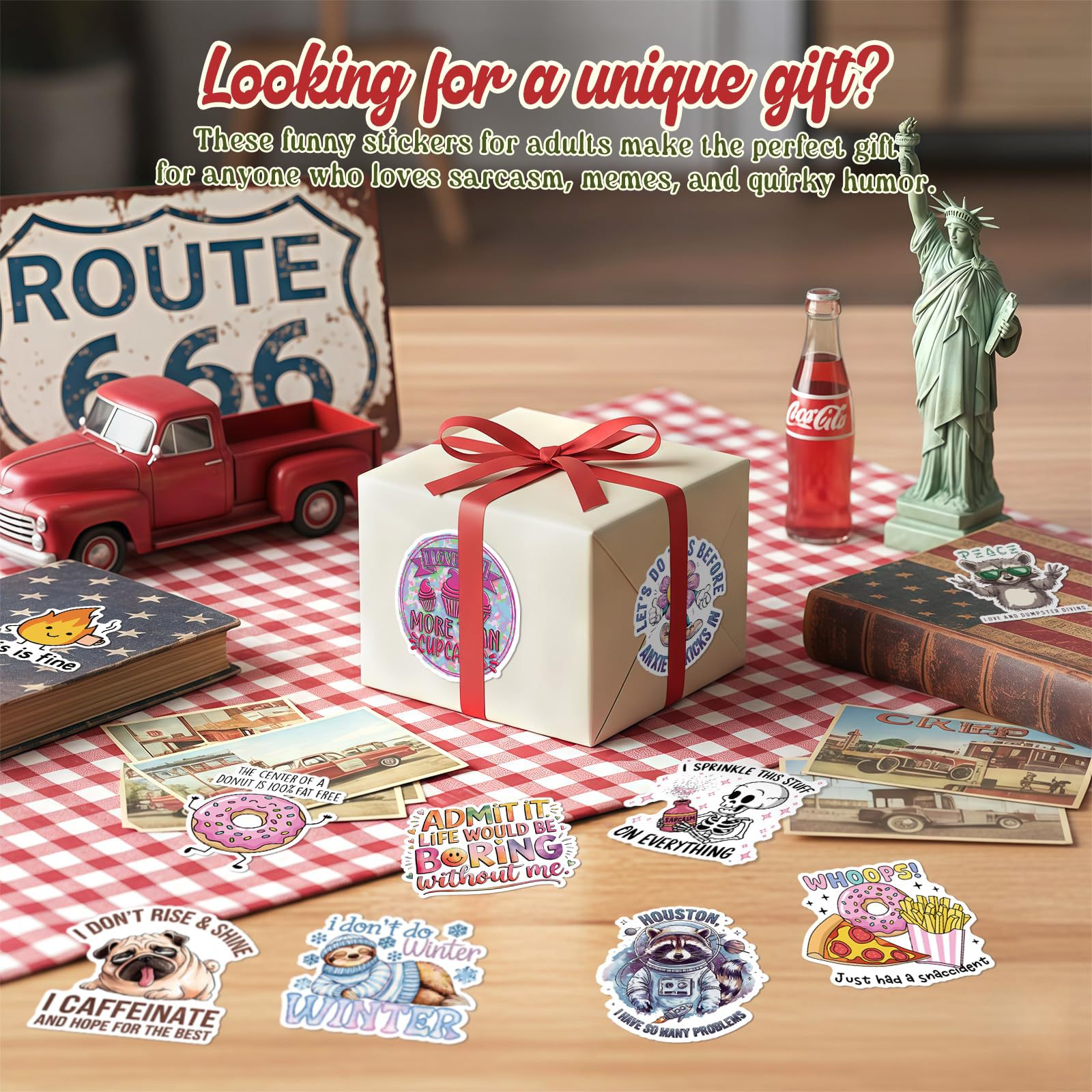 300 Fun Animal Stickers – Creative, Personalized, Waterproof Graffiti Decals for Notebooks, Luggage, and Decoration