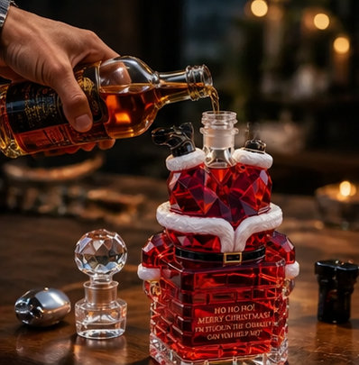 Santa Got Stuck. Your Whiskey Didn't. 🎅🥃