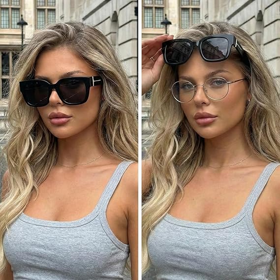 🕶️ Polarized Fit Over Sunglasses for Women – UV400 Protection Floral Frame Wear Over Prescription Glasses-This also makes an excellent gift🎁