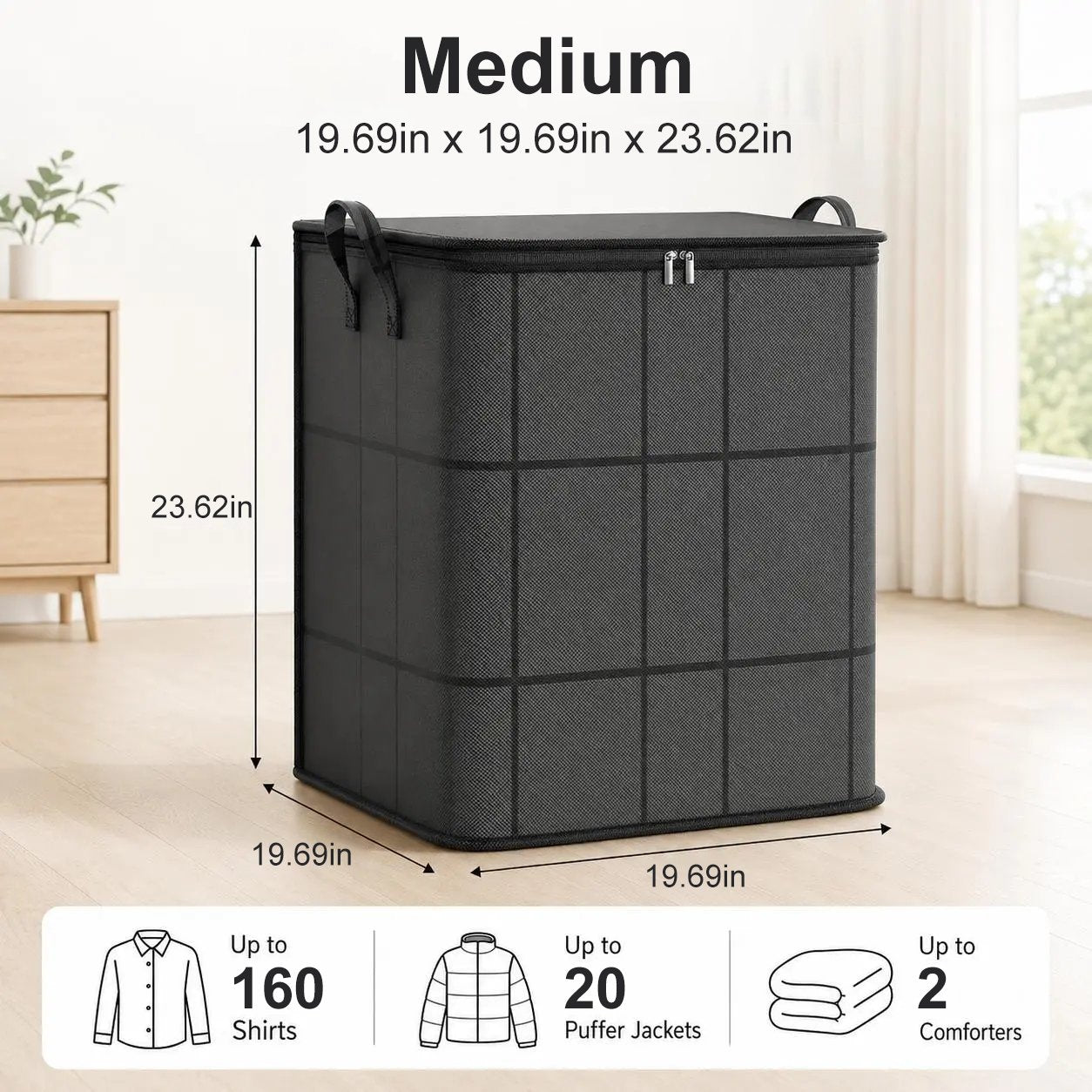 💥50% OFF Factory Clearance –📦Foldable Storage Tote – Waterproof, Dustproof, Big & Portable 🌟