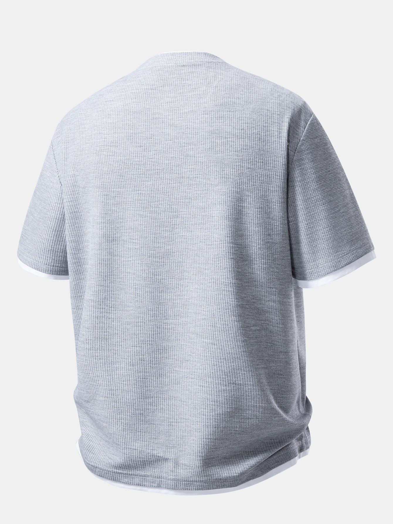 Herren Kurzarm-Poloshirt mit feiner Struktur und Komfort-Passform