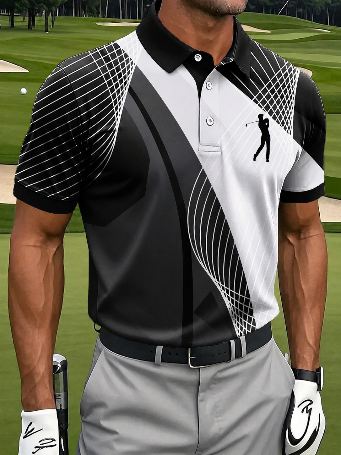 Herren Performance Golf-Polo