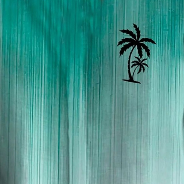 Herren-Hawaiihemd mit Kokospalmen-Print