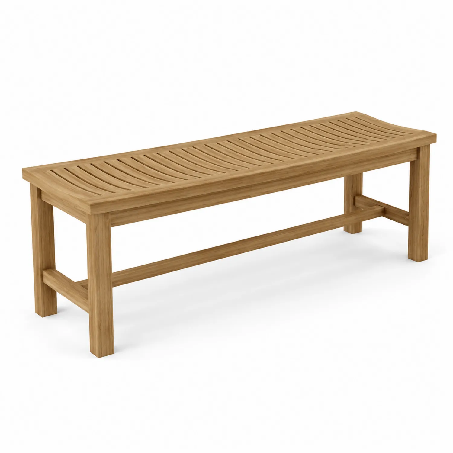 Panca da Esterno in Legno di Teak