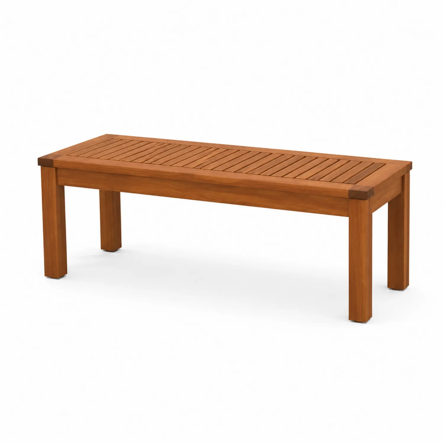 Panca in Legno di Acacia per Esterni 120 cm