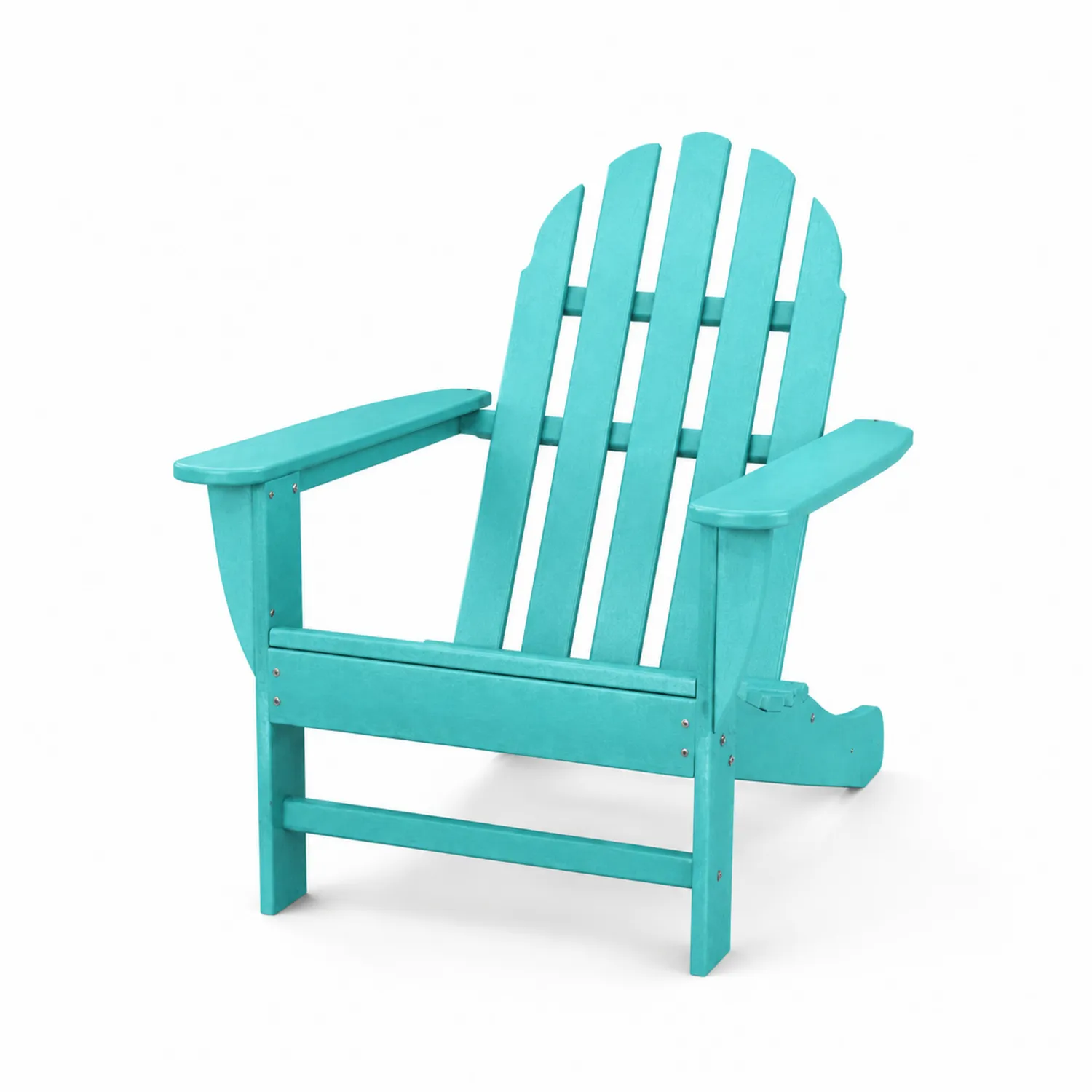 Sedia Adirondack in Plastica Riciclata Turchese