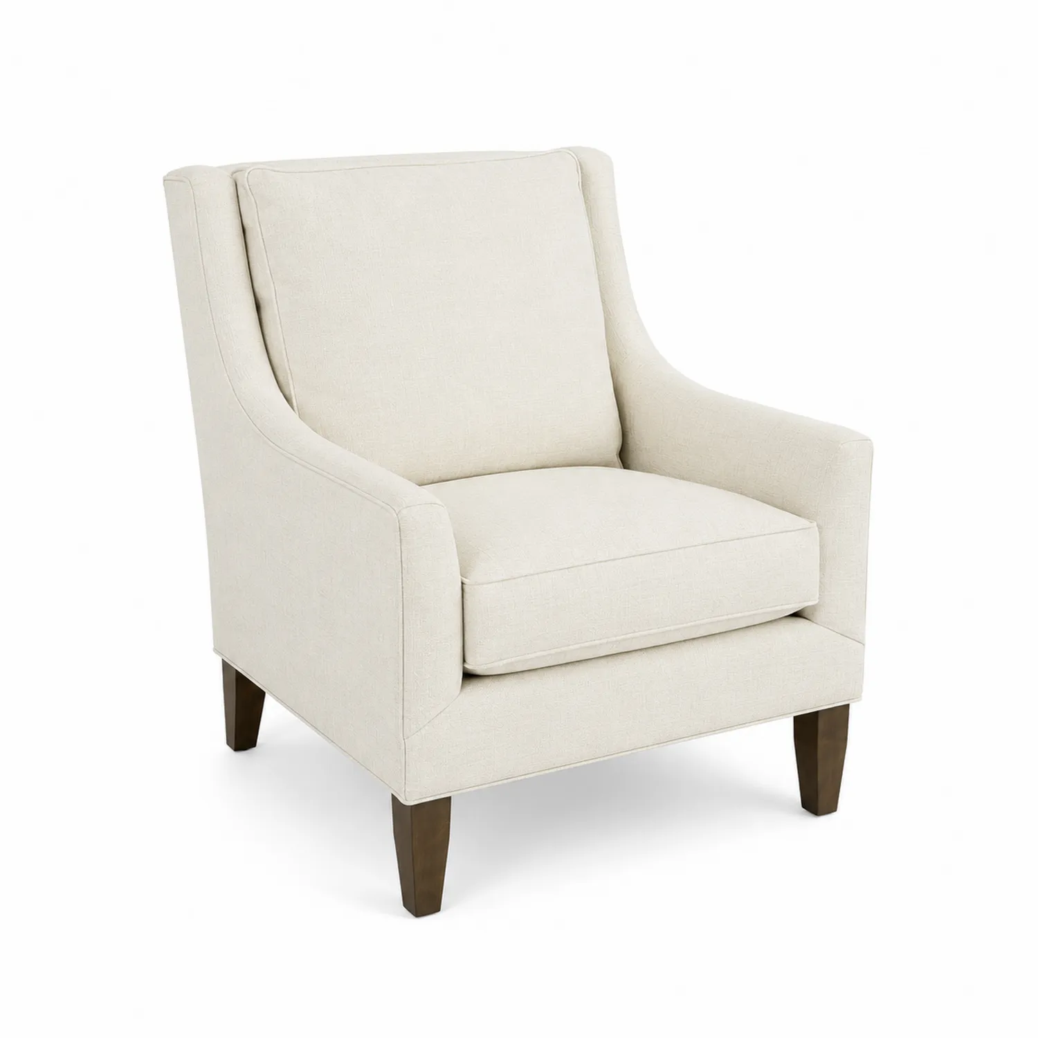 Poltrona in tessuto Beige 75x85x100 cm