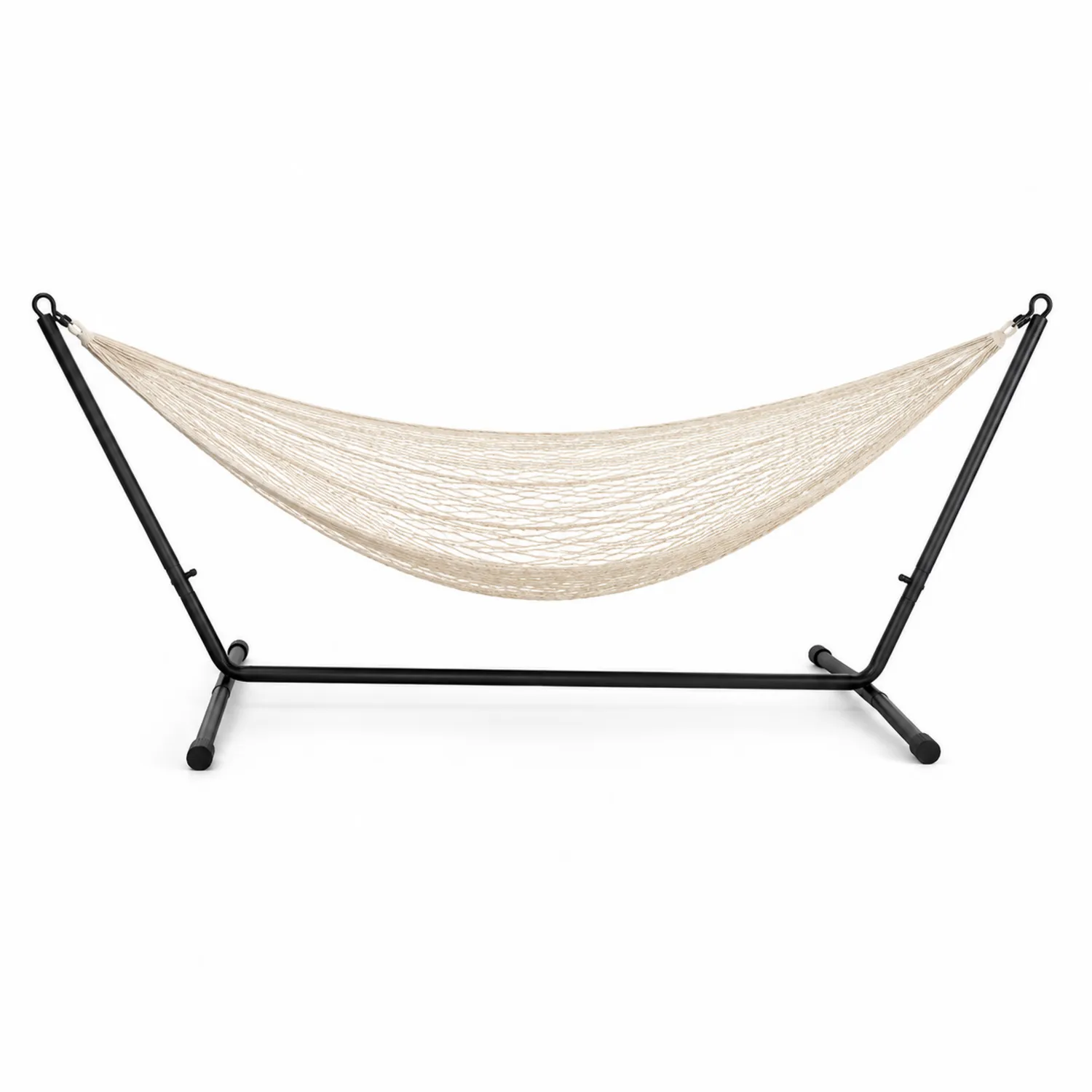Amaca Esterni con Struttura in Acciaio Cotone Beige