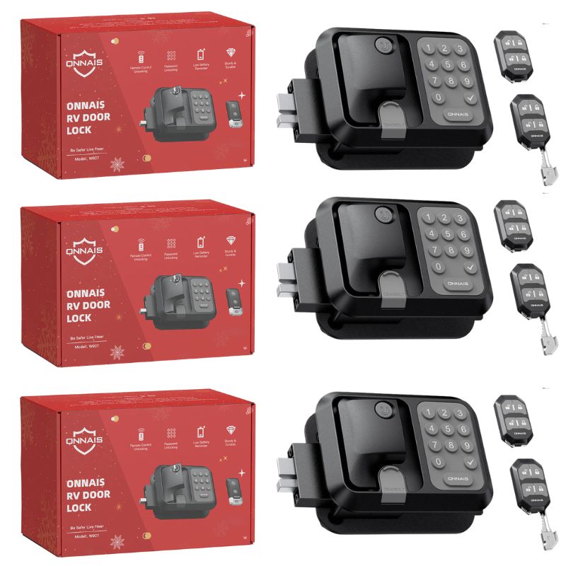 🔥FINAL HOURS🔥ONNAIS Guard Pro & Guard SE RV Keyless Entry Door Locks