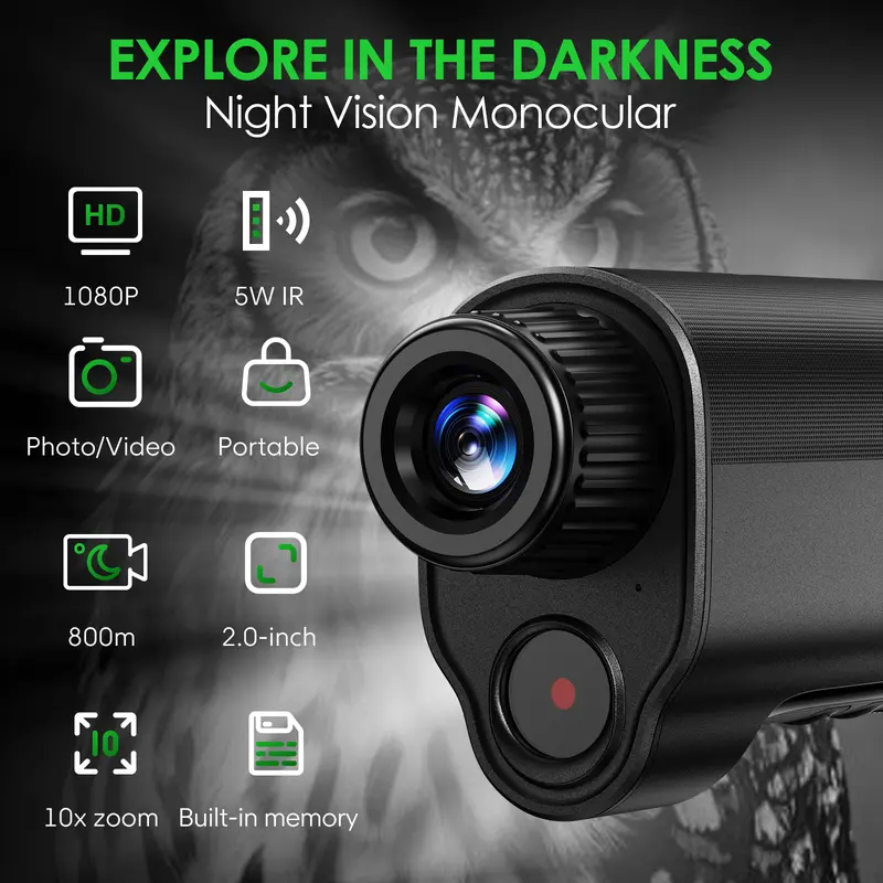 ✨Clearance sale✨MINENER 4K Night Vision Binoculars With 32GB SD Card