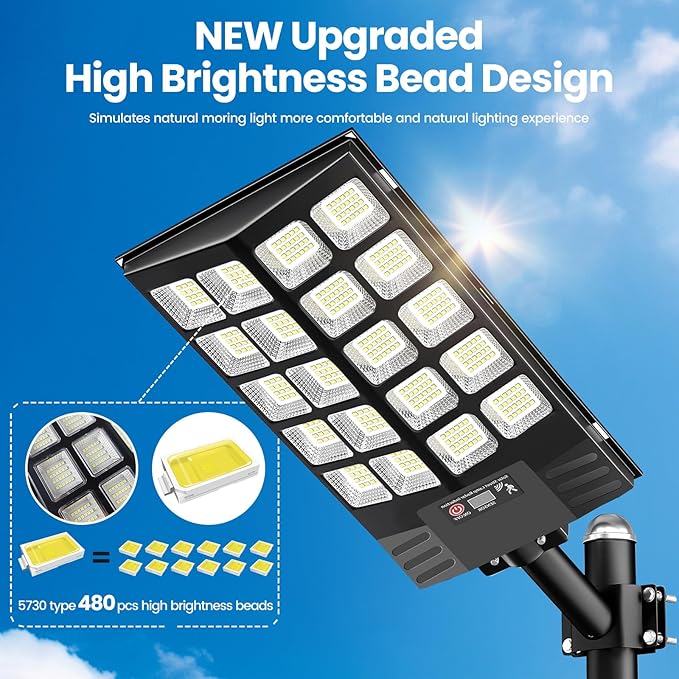 Value Price 🔥Solar Outdoor Streetlight