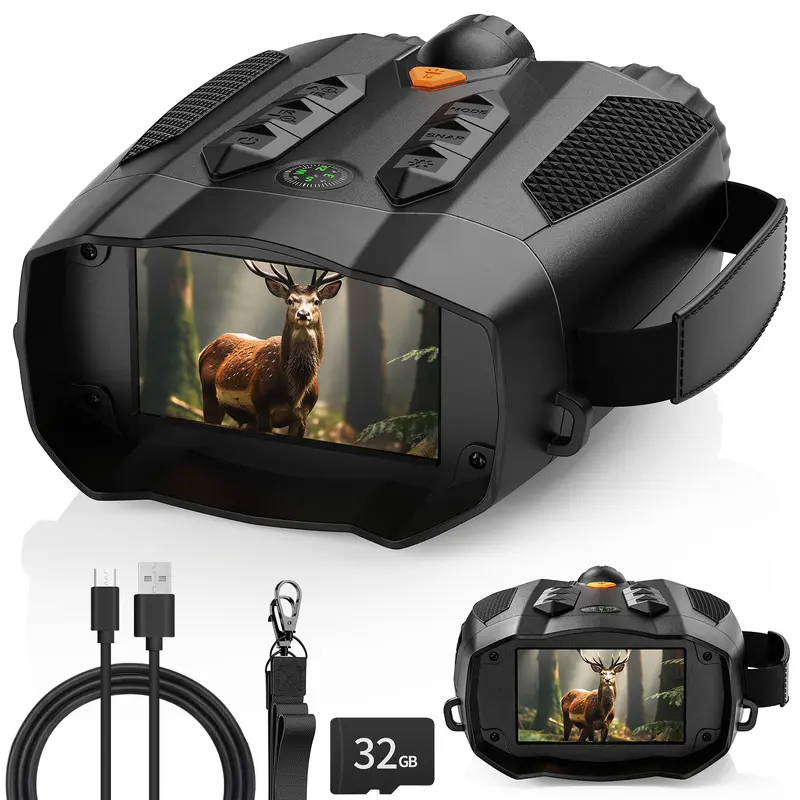 ✨Clearance sale✨MINENER 4K Night Vision Binoculars With 32GB SD Card