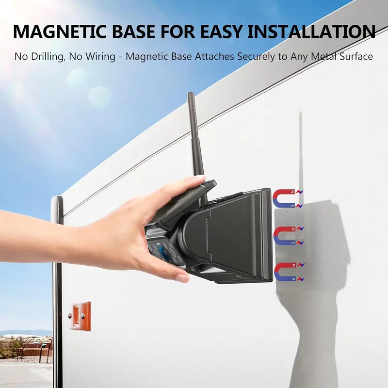 Limited-Time Event ⚡MZ6 WiFi Magnetic Solar Backup Camera