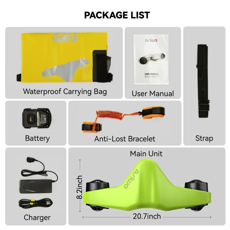 💥Special Offers💥Asiwo Underwater Scooter